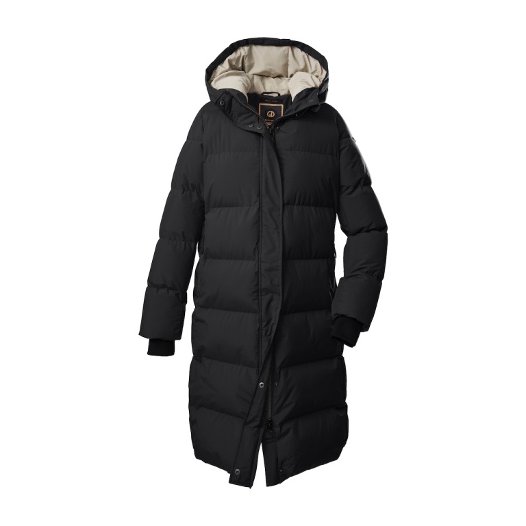 G.I.G.A. DX Winter-Parka GW 32 Funktionsmantel mit Kapuze (wasserabweisend und winddicht) schwarz Damen